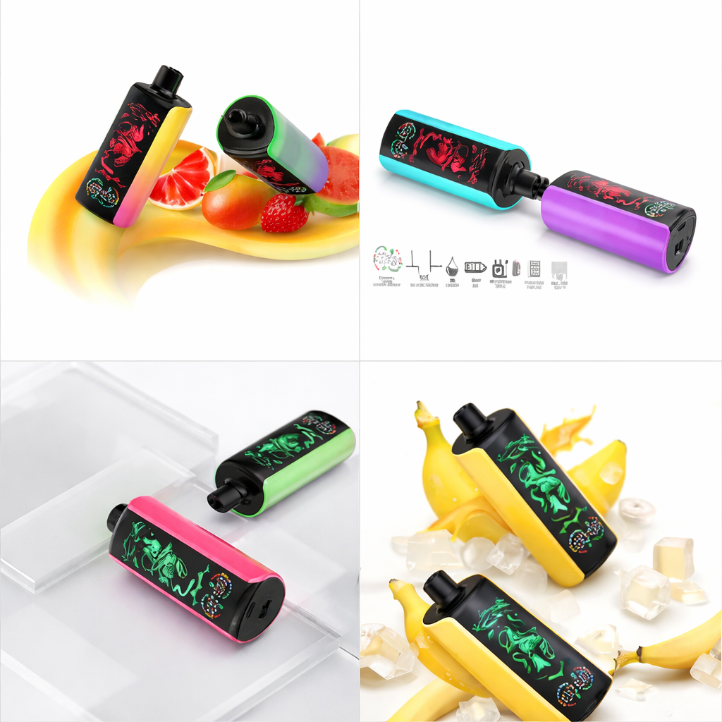 rechargeable disposable vape with digital display